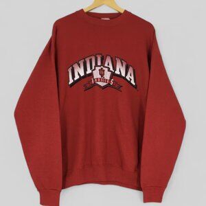 90s Vintage Indiana Hoosiers Football Sweatshirt, Indiana University Shirt Tee
